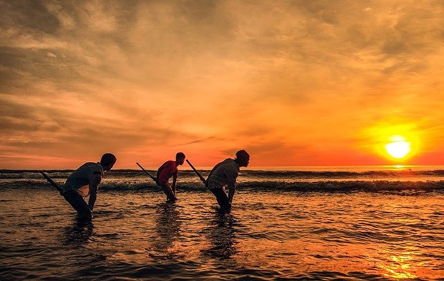 Ngắm bình minh trên bãi biển Cửa Lò - Ảnh 10 Ngắm bình minh trên bãi biển Cửa Lò - Ảnh 10