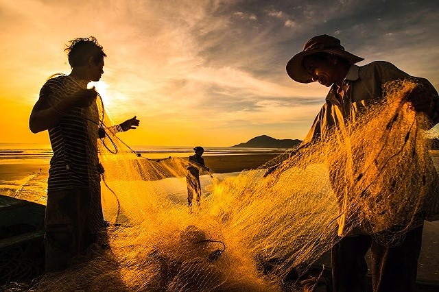 Ngắm bình minh trên bãi biển Cửa Lò - Ảnh 9 Ngắm bình minh trên bãi biển Cửa Lò - Ảnh 9